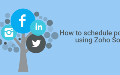 How To Schedule Social Media Posts Using Zoho Social