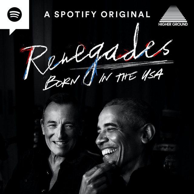 Bruce Springsteen & Barack Obama podcast cover